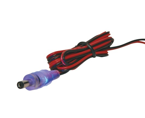 2.1mm DC Power Cable with Light