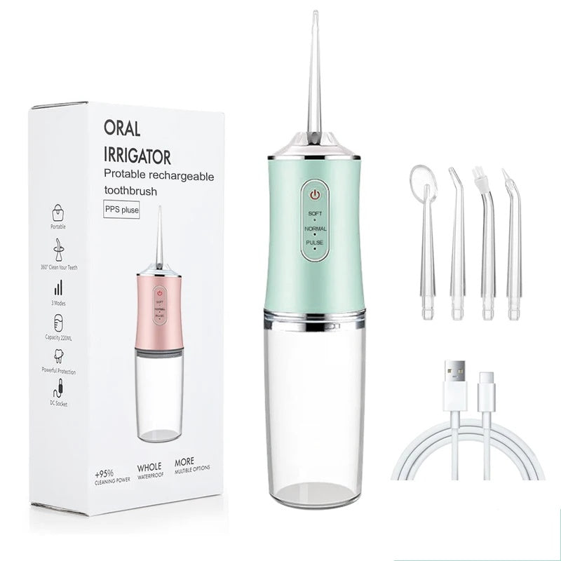 Portable Dental Water Flosser Oral Irrigator