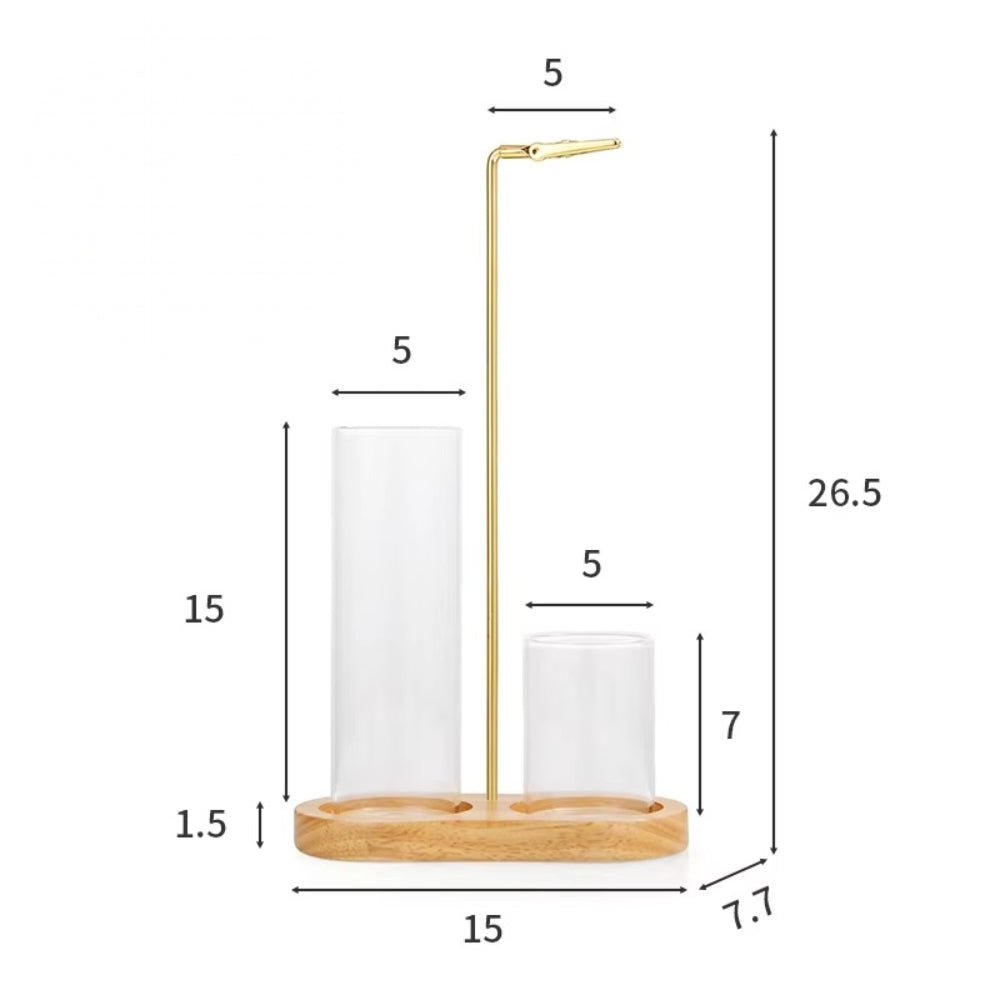 Incense Holder Sticks 2 in 1 Anti Ash Burner Glass Catcher Organizer