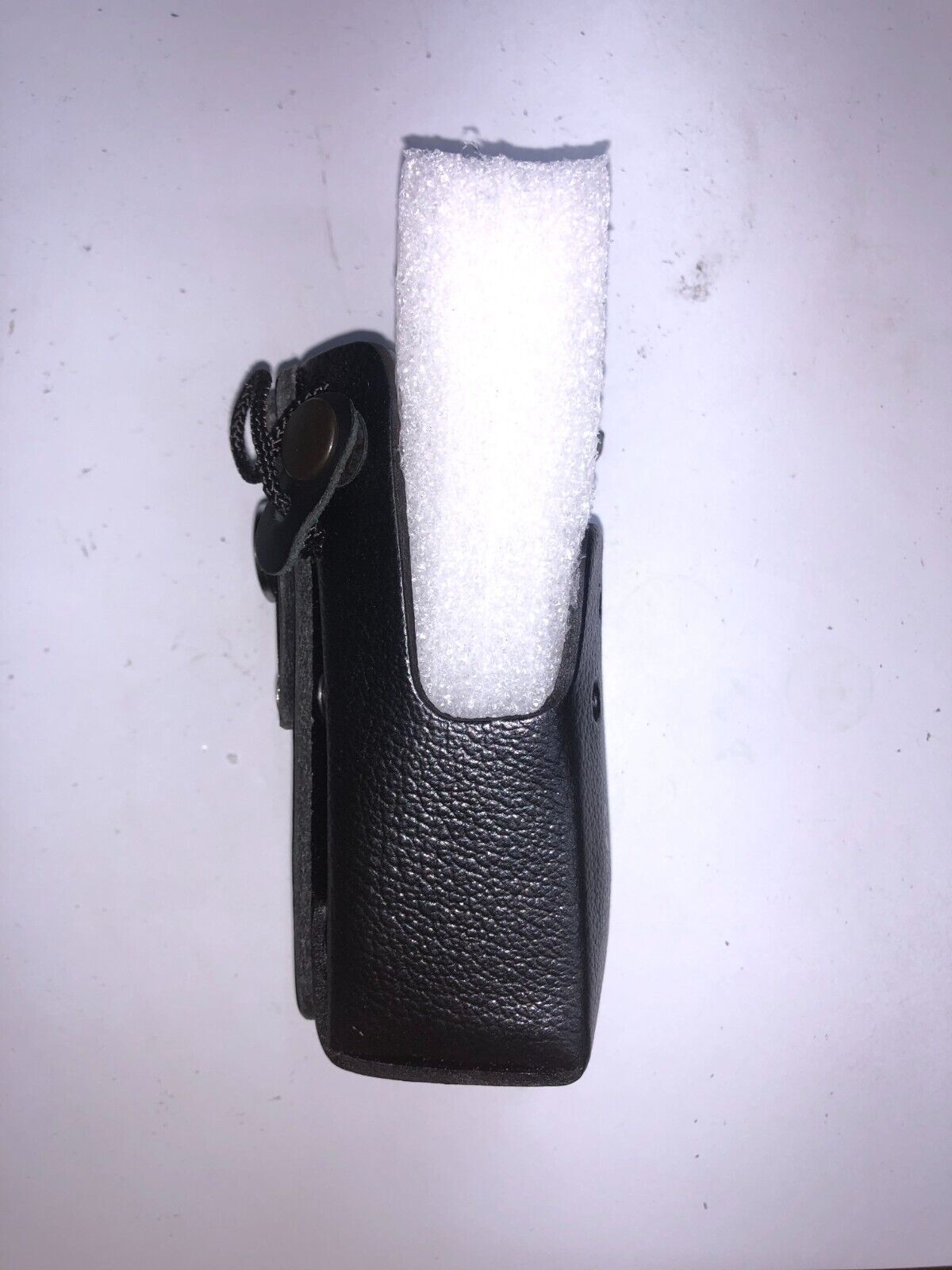 Leather Carry Case with Belt Loop Compatible with ICOM IC-F3001, IC-F3101D, ECT.