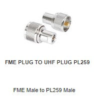 FME259 FME Male to PL259 Male