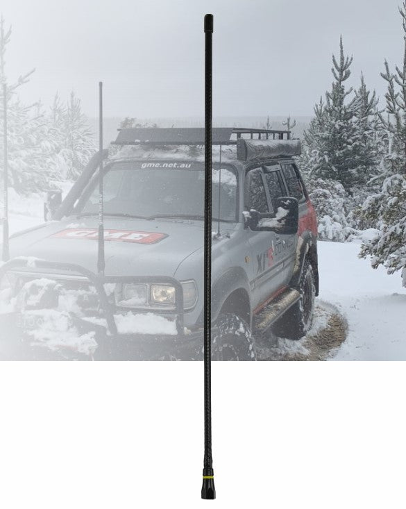 GME AEM7W 650mm Fiberglass AM/FM Antenna Whip - Suit AEM7