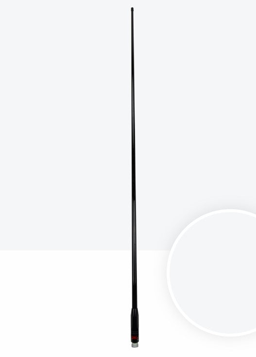GME AW4706B 1960mm Antenna Whip (8.1dBi Gain) - Black