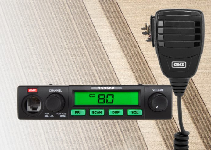 GME TX3500S 5 Watt Compact UHF CB Radio with ScanSuite™