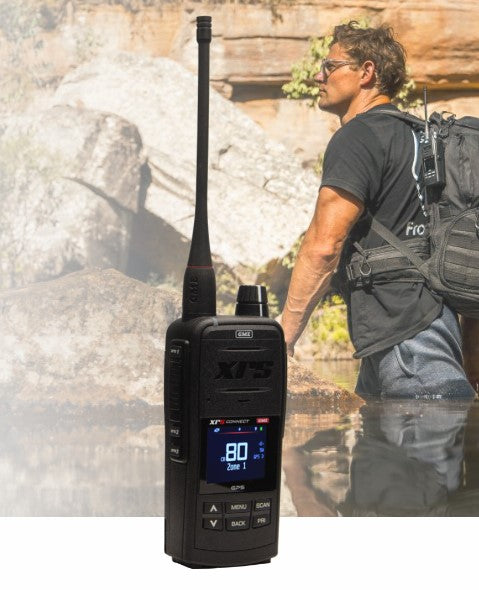 GME XRS-660 XRS™ Connect Handheld UHF CB Radio