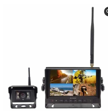HDVR74W - 7 INCH HIGH RES DVR WIRELESS SYSTEM