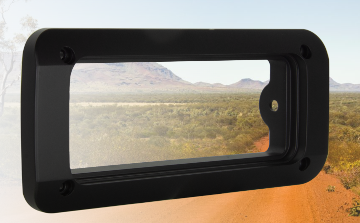 MK008B Flush Mount Bracket - Suit GX400 / GX700 - Black