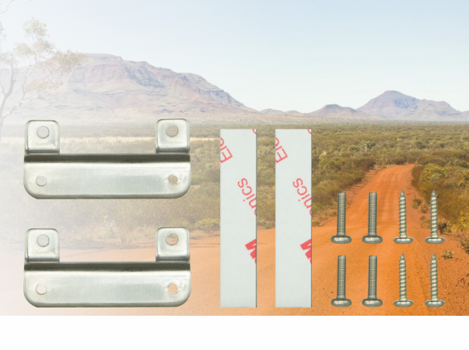 MK600 Rear Flush Mount Kit - Suit GR200 / GR300BT / GX300 / GX400 / GX600 / GX700