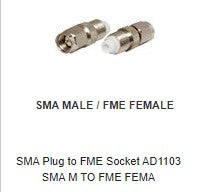 P0446 SMA Plug to FME Socket AD1103 SMA