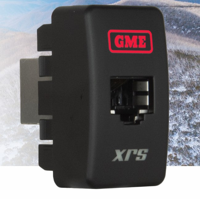 GME XRS-RJ45R4 RJ45 Pass-Through Adaptor - Type 4 (Red)