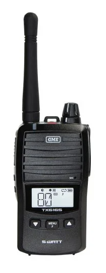 GME 5 Watt Handheld UHF CB Radio TX6165XM