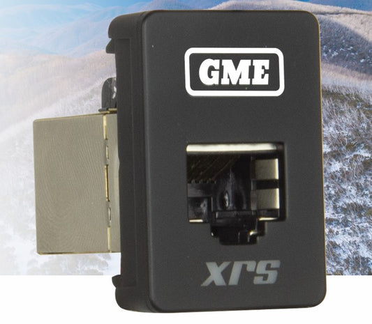 GME XRS-RJ45W1 RJ45 Pass-Through Adaptor - Type 1 (White)
