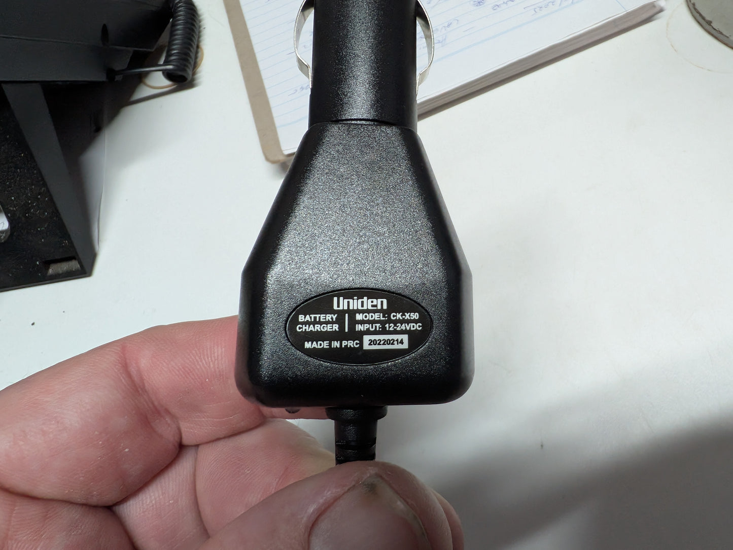 CKX50 UNIDEN XTRAK50 CIG. CRADLE CHARGER