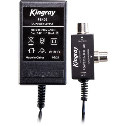 Kingray SA124FDP 4 Way Splitter Amplifier