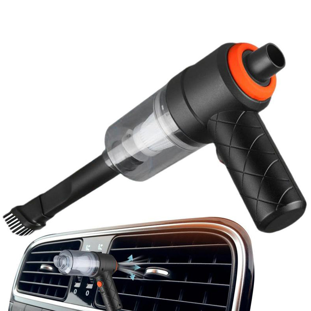 Electric Wireless Handheld Car Vacuum Cleaner - USB Rechargeable
