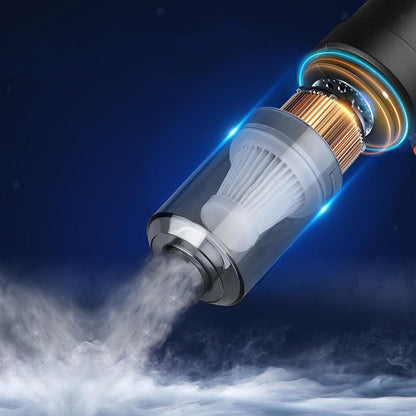 Electric Wireless Handheld Car Vacuum Cleaner - USB Rechargeable
