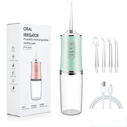 Portable Dental Water Flosser Oral Irrigator