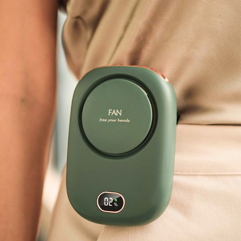 Ultra-Quiet Rechargeable Mini Fan for On-the-Go Cooling