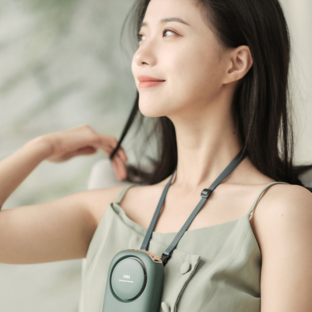 Ultra-Quiet Rechargeable Mini Fan for On-the-Go Cooling