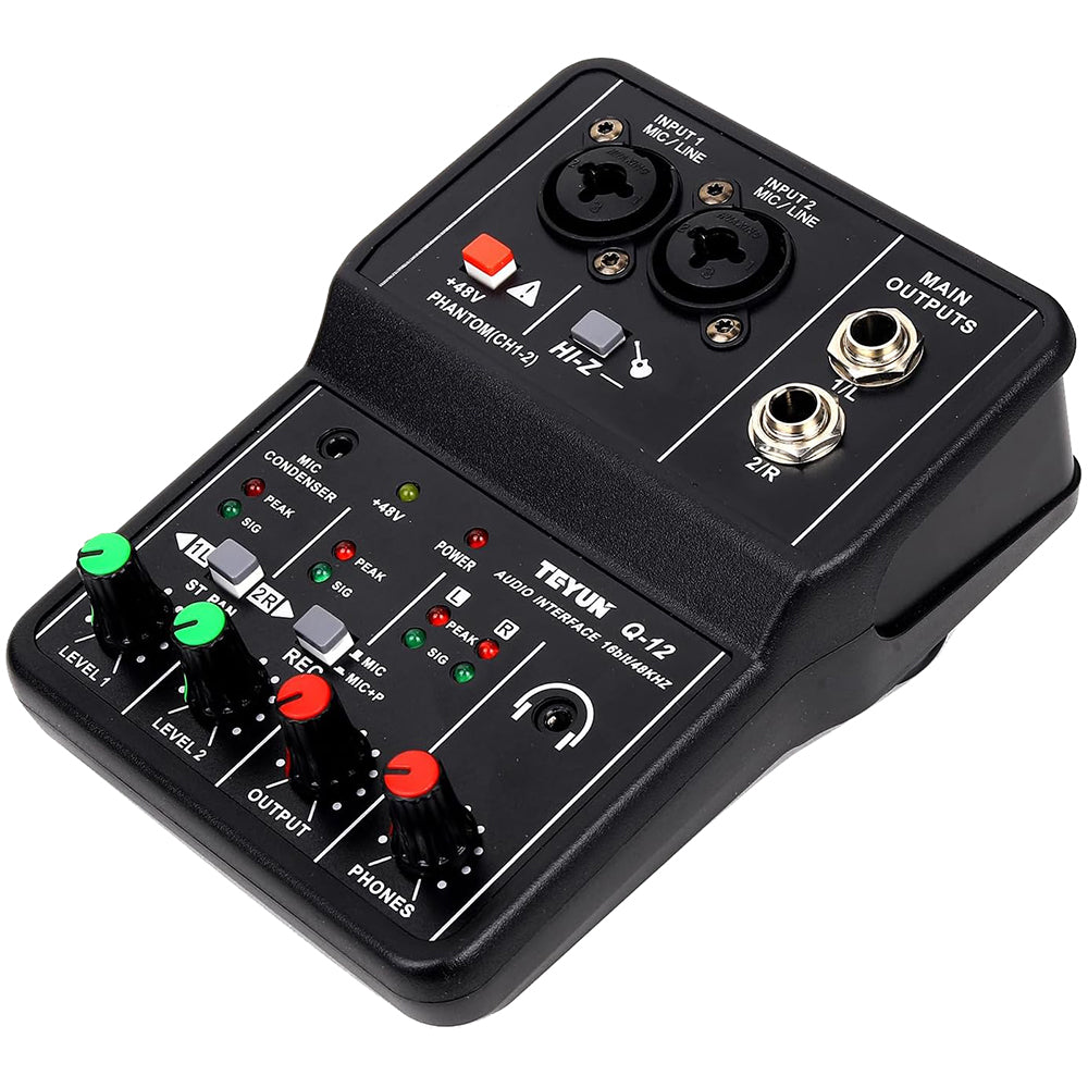 Portable Audio Interface & USB Mixer