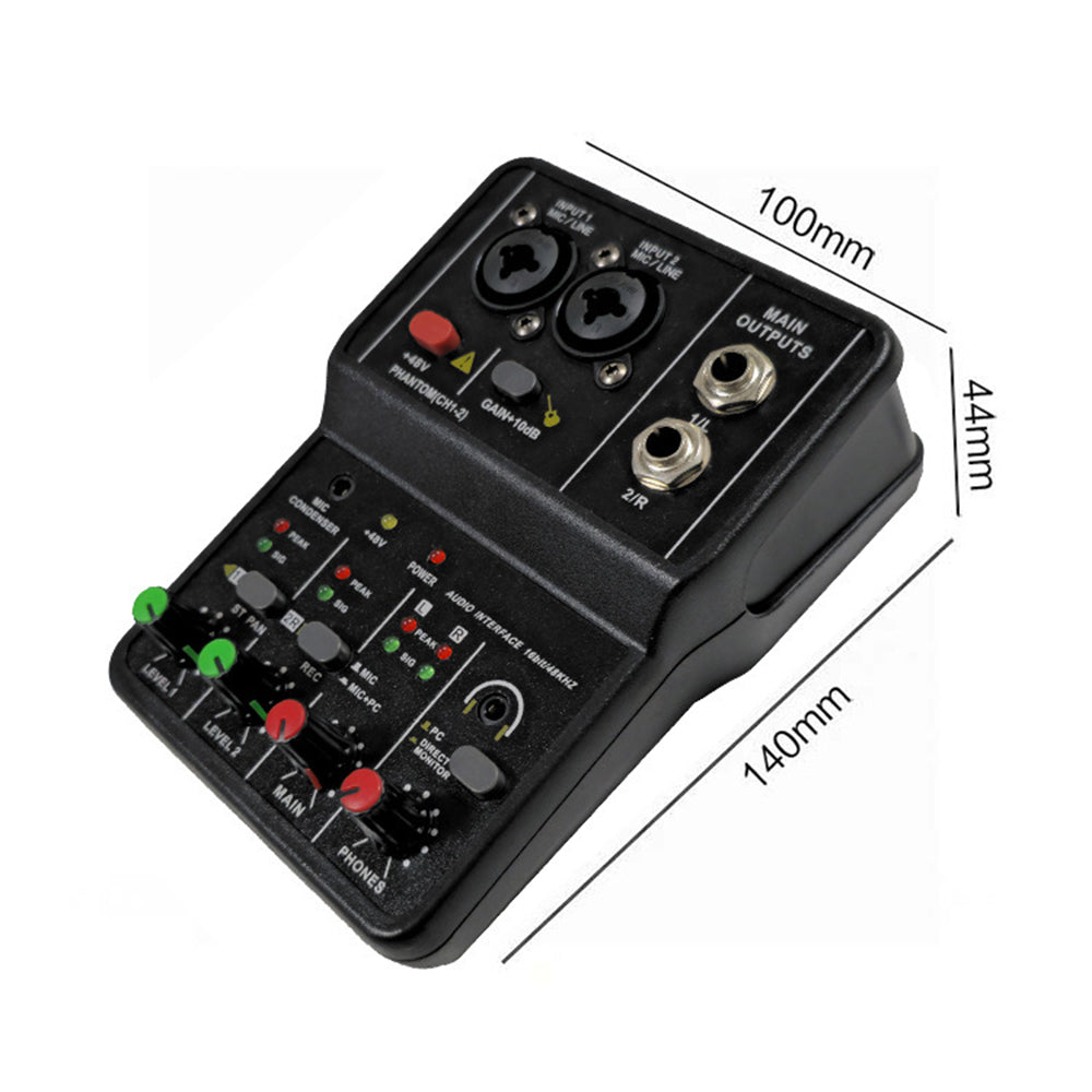 Portable Audio Interface & USB Mixer