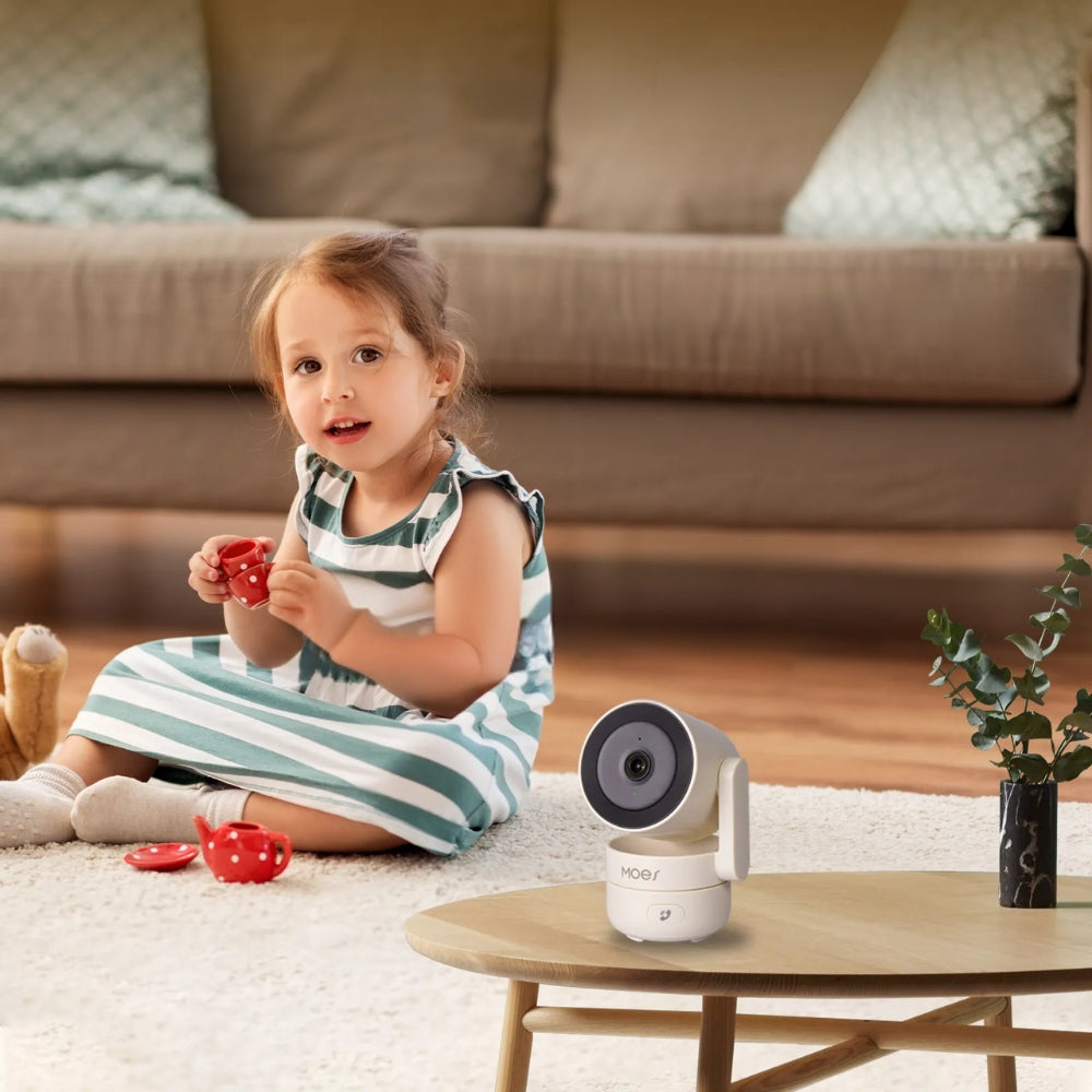 Smart Security Camera 4MP HD Infrared Night Vision Motion Sound Detection