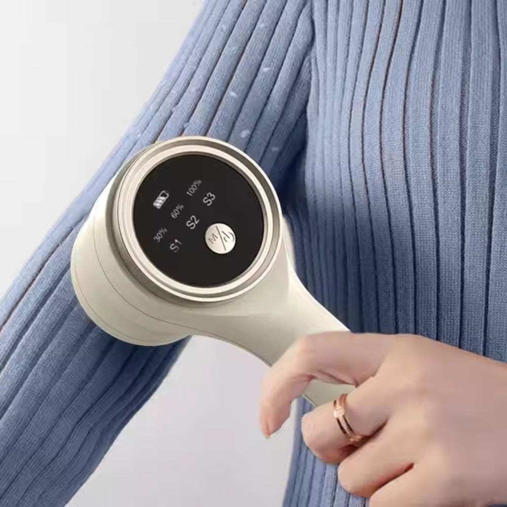 Portable Electric Lint Remover Rechargeable for Easy Fluff Removal from Clothing