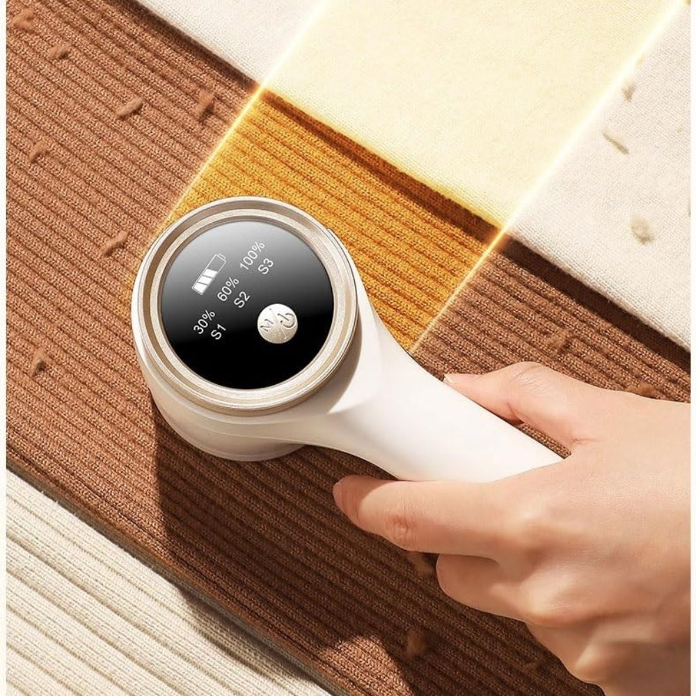 Portable Electric Lint Remover Rechargeable for Easy Fluff Removal from Clothing