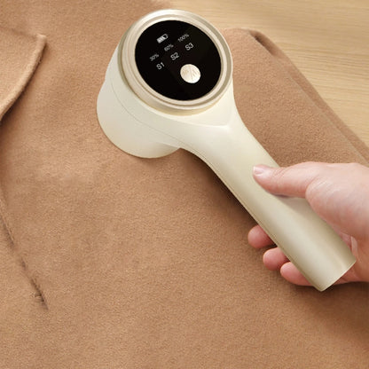 Portable Electric Lint Remover Rechargeable for Easy Fluff Removal from Clothing