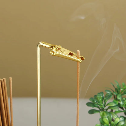 Incense Holder Sticks 2 in 1 Anti Ash Burner Glass Catcher Organizer