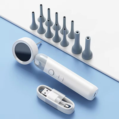 Portable 1080P Ear Scope with 12 Replaceable Tips