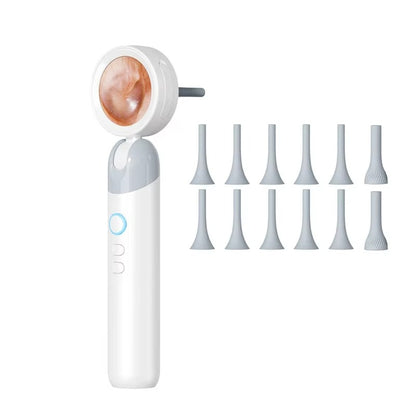 Portable 1080P Ear Scope with 12 Replaceable Tips