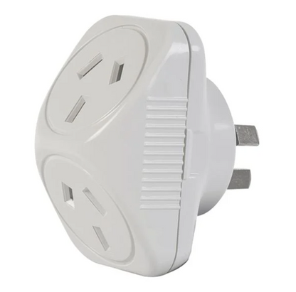 240v Double Adaptor Triangle