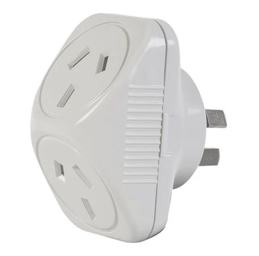 240v Double Adaptor Triangle