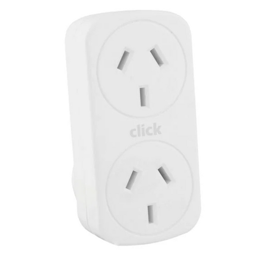 240v Double Adaptor Vertical