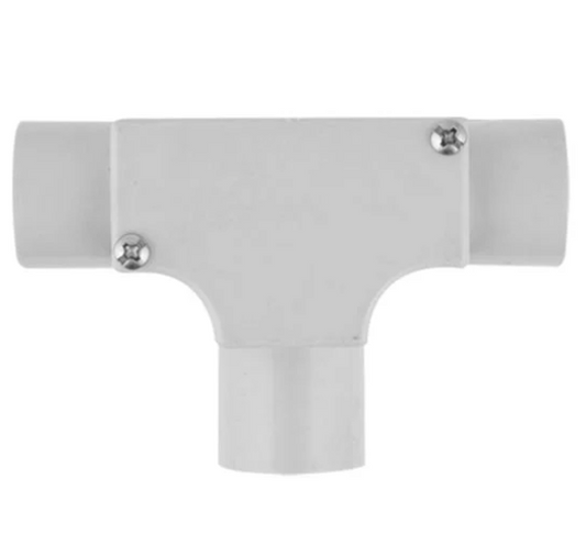 25mm Conduit 3 Way Junction T
