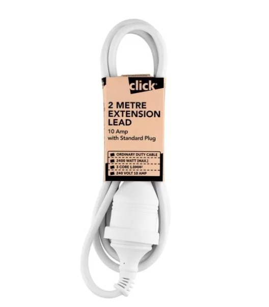 2M Extension Cord 240V