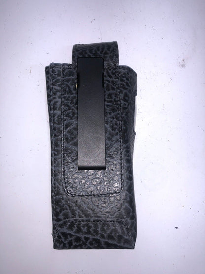 NEW Icom Navy Blue Leather IC-F4 Radio Cases