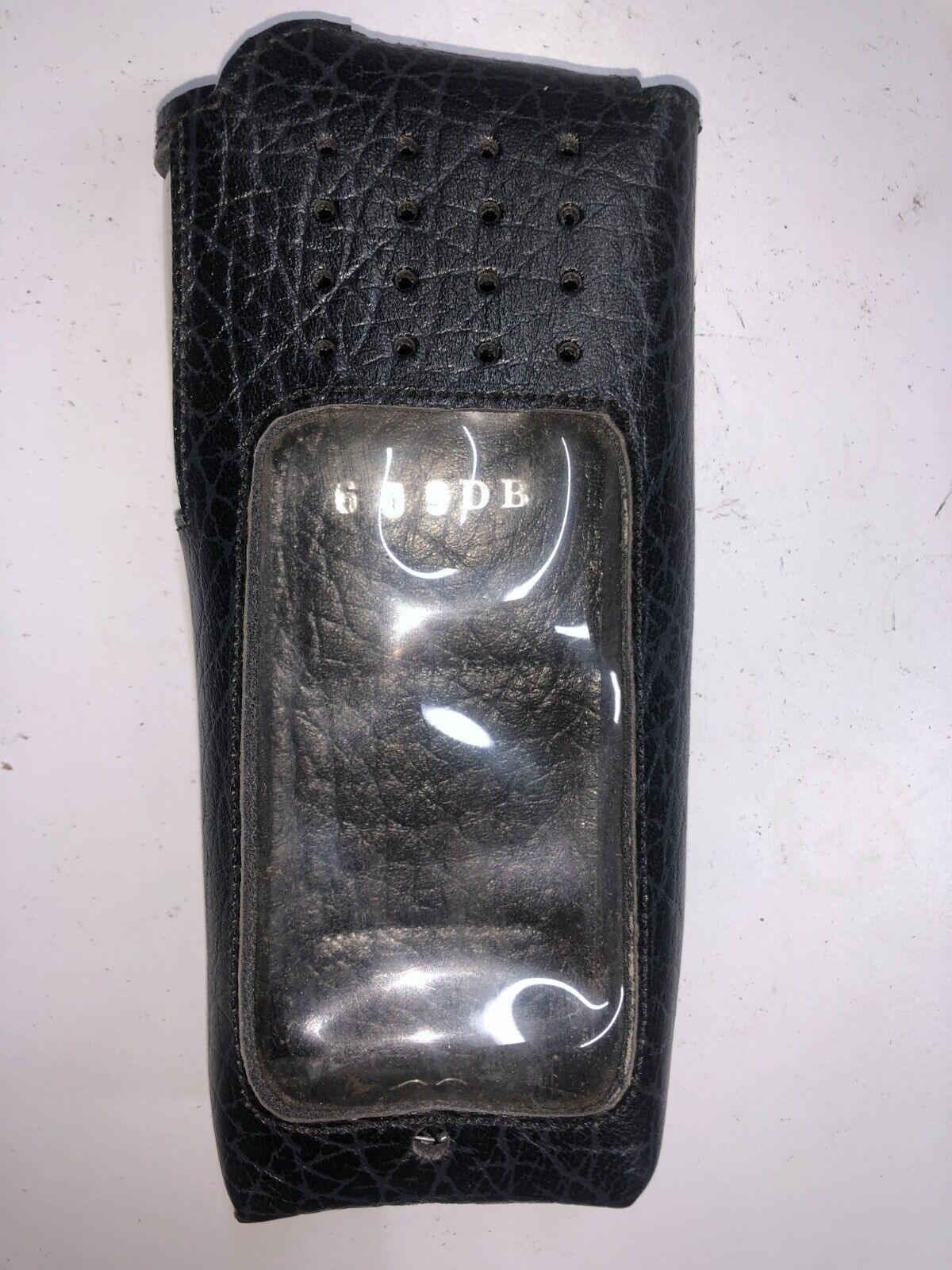 ICOM LEATHER RADIO CARRY CASE COMPATIBLE WITH IC-46S