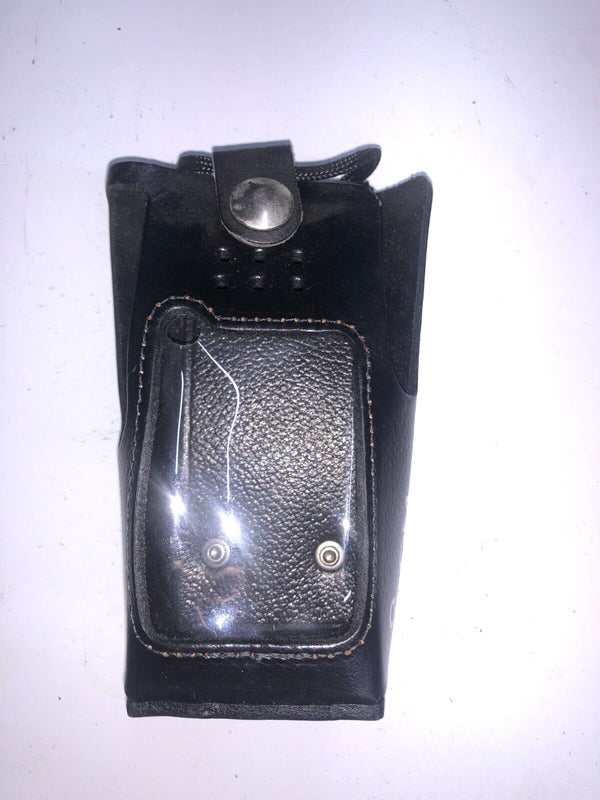 ICOM Leather Black Radio Case Compatible with F4 and F40