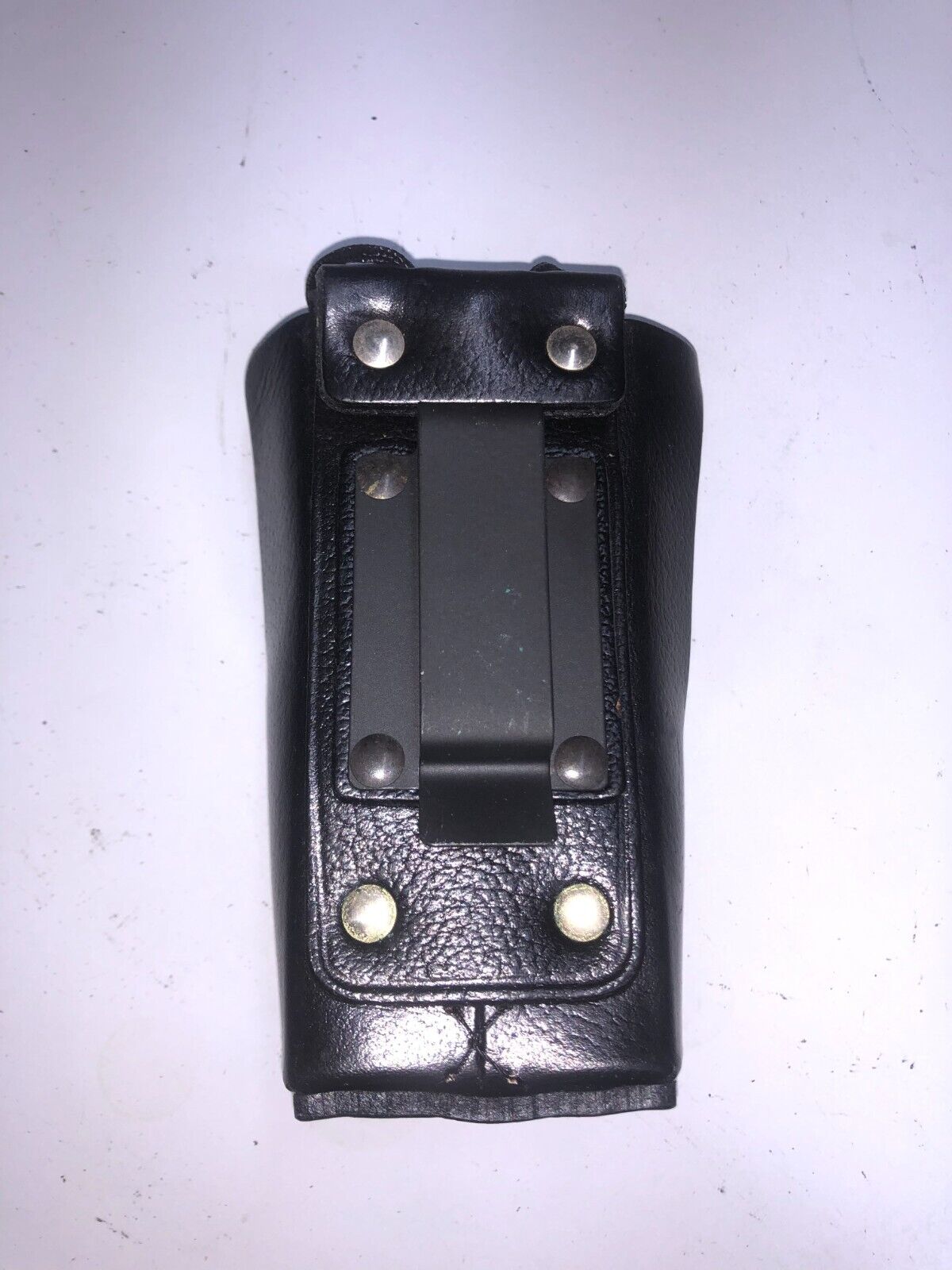 ICOM Leather Black Radio Case Compatible with F4 and F40
