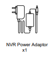 8805033 UNIDEN APPCAM 4KNVR8/16 AC ADAPTOR