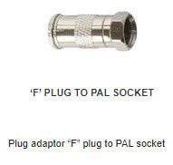 AD310 ‘F’ PLUG TO PAL SOCKET