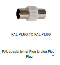 AD511 PAL PLUG TO PAL PLUG PAL coaxial j