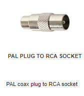 AD513 PAL PLUG TO RCA SOCKET