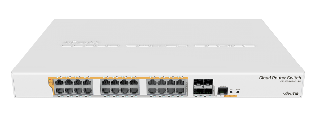Mikrotik Router / 24 Port Switch CRS328-24P-4S+RM
