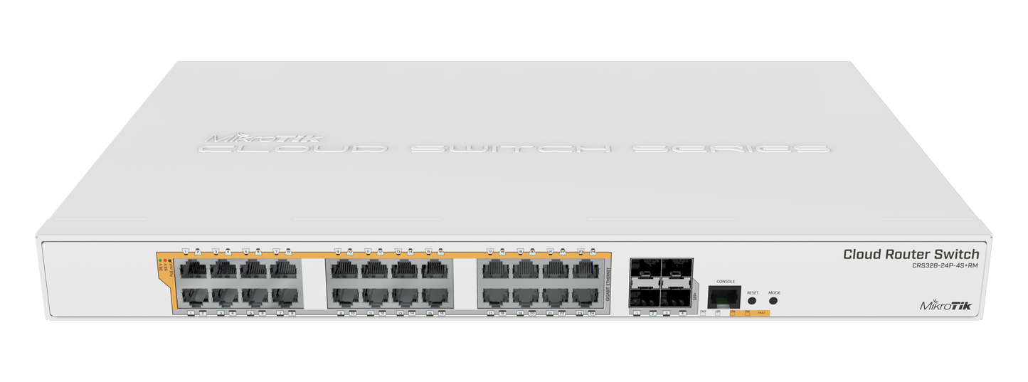 Mikrotik Router / 24 Port Switch CRS328-24P-4S+RM
