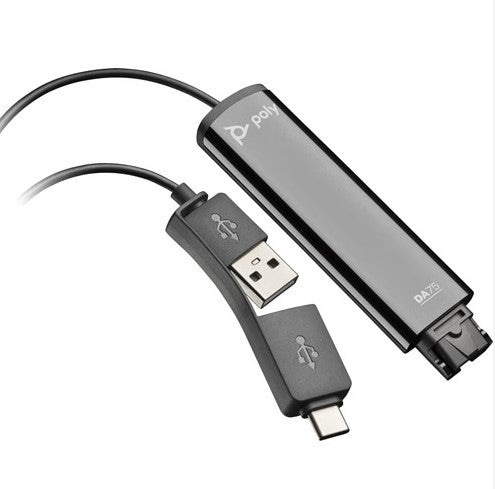 786C6AA HP POLY DA75 QD TO USB-A & C SMART DIGITIA