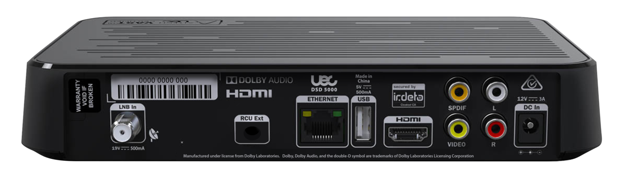 UEC DSD 5000 Vast Reciever