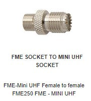 FME250 FME-Mini UHF Female to female FME
